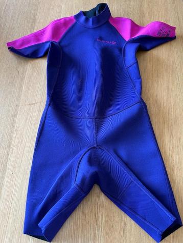 Wetsuit , surfpak met korte mouwen -  merk Tribord -8 jaar beschikbaar voor biedingen