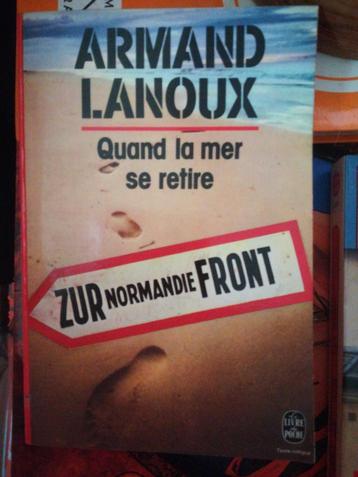 Livre, Armand lanoux, quand la mer se retire, Enlèvement ou Envoi, Utilisé