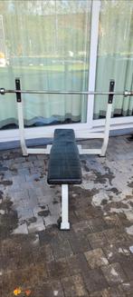 Bench press flat bank fitness. ZONDER BAR, Sport en Fitness, Ophalen, Gebruikt