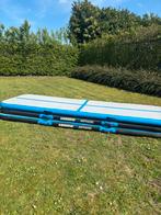 3 Airtrack’s, Sport en Fitness, Turnen, Ophalen, Zo goed als nieuw, Blauw, Materiaal