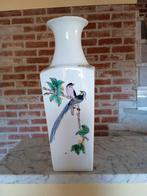 Vintage Handgeschilderd Chinese Porseleinen Vaas, Ophalen