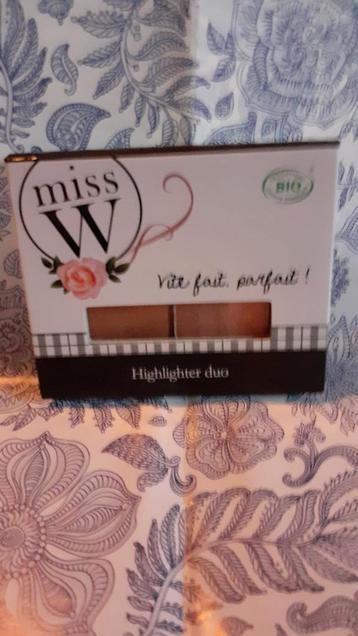 duo fard a paupière miss w beige nacré   beschikbaar voor biedingen