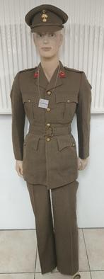 ABL servicedress + kepie en trench coat luitenant MP, Ophalen of Verzenden, Landmacht, Kleding of Schoenen