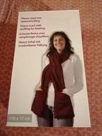Fleece sjaal met opwarmvulling, ANDERE, Ophalen, Zo goed als nieuw, Sjaal