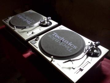 Technics SL 1200 Mk5 Zilver 100%PRO Quartz DJ Draaitafel Mk2 beschikbaar voor biedingen