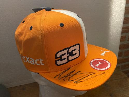 Max Verstappen Pet België GP 2018 Spa Cap + Handtekening, Verzamelen, Automerken, Motoren en Formule 1, Nieuw, Formule 1, Ophalen of Verzenden