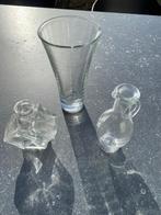 Vases en verre, Utilisé, Moins de 50 cm, Enlèvement ou Envoi, Verre