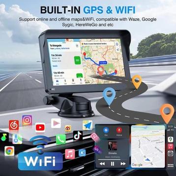 Nieuwe GPS Navigaties met Android Auto en Carplay beschikbaar voor biedingen