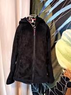 Zwarte jas Queshua L, Kleding | Dames, Ophalen of Verzenden, Zo goed als nieuw