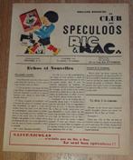 Club de Speculoos Ric et Rac 1936 Pol Rab Gianolla, Collections, Personnages de BD, Comme neuf, Autres types, Autres personnages