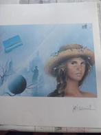 lithographie contresigné Luc Genot de Huy, Antiek en Kunst, Kunst | Litho's en Zeefdrukken, Ophalen of Verzenden