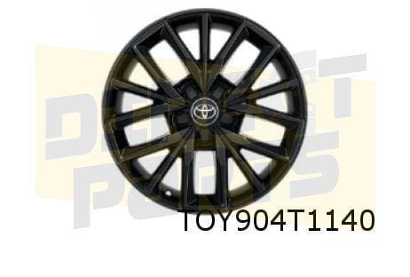 Toyota Corolla velg Aluminium 17'' multi spaaks zwart Origin, Auto-onderdelen, Banden en Velgen, Band(en), 17 inch, Personenwagen