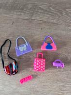 Set handtasjes en speldjes Barbie, Kinderen en Baby's, Ophalen of Verzenden, Zo goed als nieuw, Barbie