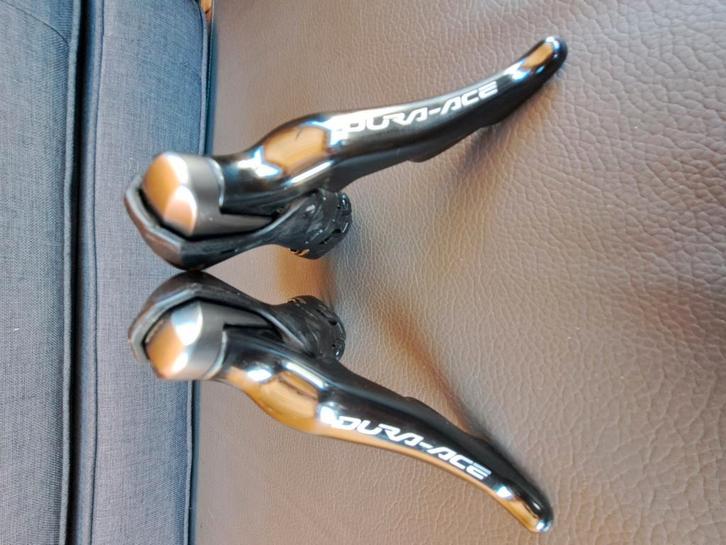 Dura Ace STI-9001 shifters set, Fietsen en Brommers, Fietsonderdelen, Gebruikt, Ophalen