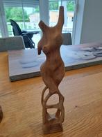 Abstract houten beeld vrouwelijk figuur, Ophalen