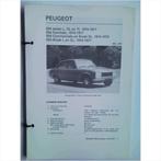 Peugeot 504 Vraagbaak losbladig 1974-1977 #1 Nederlands, Gelezen, Peugeot, Ophalen of Verzenden