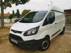 Ford Custom 2016 L2H2, Auto's, Stof, Wit, Grijs, Particulier