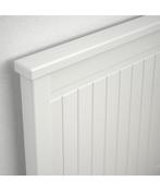 2-zitsslaapbank (structuur), wit, 80x200 cm, Huis en Inrichting, Ophalen, Zo goed als nieuw, Tweepersoons, Wit