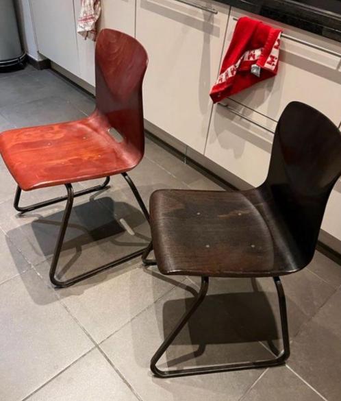 Galvanitas S23 Pagholz stoel uit de jaren 60. 2 beschikbaar, Huis en Inrichting, Stoelen, Gebruikt, Ophalen