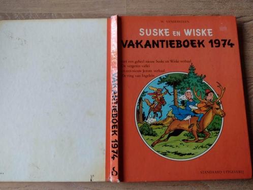 SUSKE EN WISKE: VAKANTIEBOEK 1974: De vergeten vallei -JEROM, Boeken, Stripverhalen, Gelezen, Eén stripboek, Ophalen of Verzenden