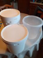 Emmers van 10L (5), Huis en Inrichting, Emmers, Ophalen, Zo goed als nieuw, Kunststof, Met deksel