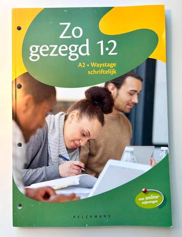 Zo gezegd 1.2 (A2 Waystage – schriftelijk) beschikbaar voor biedingen