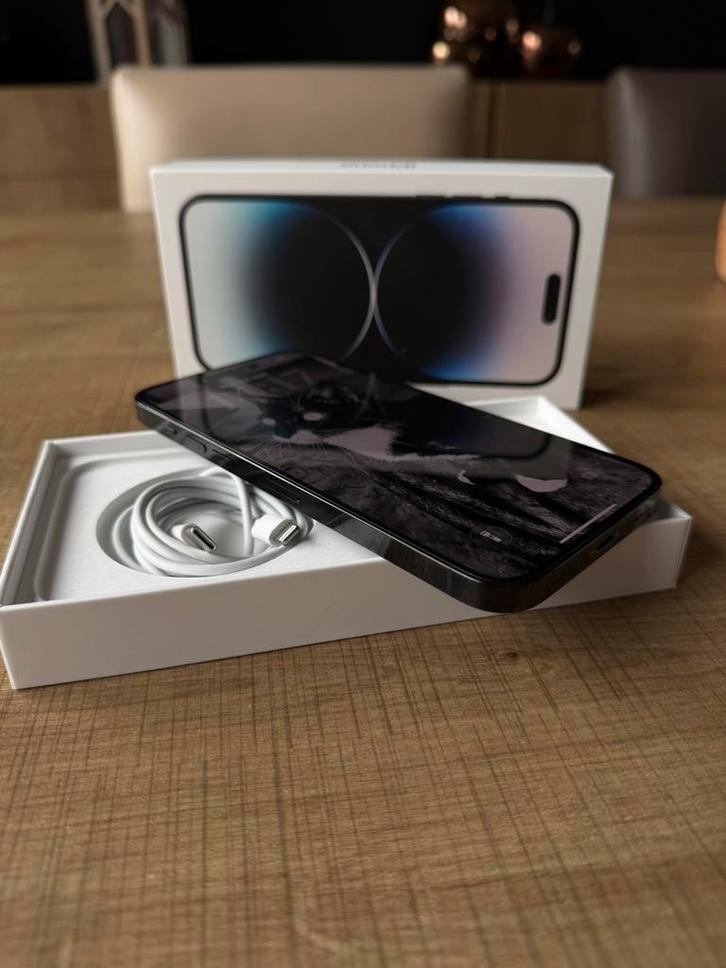 Apple iPhone 14 Pro Max, Telecommunicatie, Mobiele telefoons | Apple iPhone, iPhone 14 Pro Max, Zwart, Ophalen of Verzenden