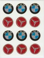 Modelbouw sponser metallic stickervel [BMW, Mercedes] #9, Collections, Envoi, Neuf