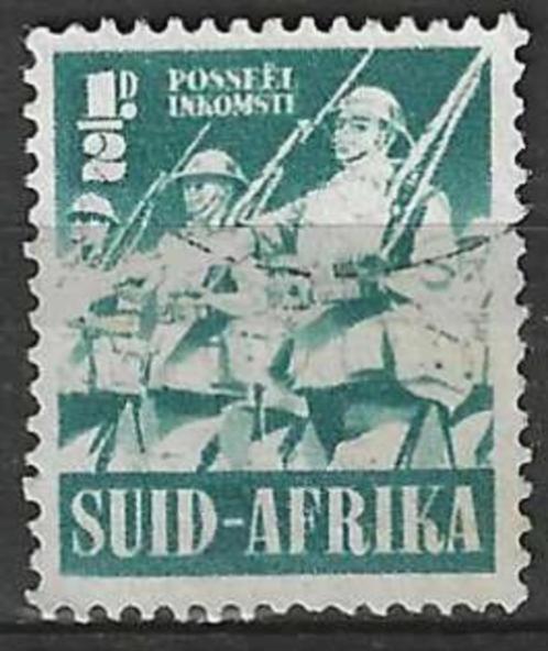 Zuid-Afrika 1941/1943 - Yvert 125 - Infanterie (ST), Postzegels en Munten, Postzegels | Afrika, Gestempeld, Zuid-Afrika, Verzenden
