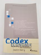 Codex Economie, Ophalen of Verzenden, Zo goed als nieuw