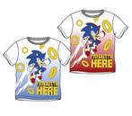 Sonic T-shirt - Mt 98 - 104 - 116 - 128 - Rood of Blauw, Enfants & Bébés, Vêtements enfant | Taille 128, Garçon, Enlèvement ou Envoi