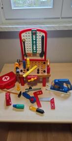 speelgoed werkbank in mooie staat, Ophalen of Verzenden, Knutselen