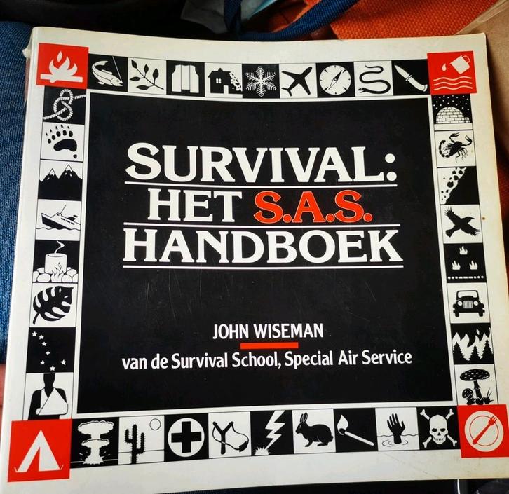 Survival handboek SAS John Wisman 1988 uitgave, Boeken, Avontuur en Actie, Gelezen, Ophalen of Verzenden