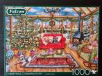 Puzzel Falcon 1000 stukjes, Kerstmis, volledig., Hobby en Vrije tijd, Denksport en Puzzels, Ophalen of Verzenden