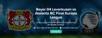 2x tickets Bayer04 Leverkusen v Atalanta EL FINALE 2024, Tickets en Kaartjes, Sport | Voetbal, Mei, Losse kaart, Twee personen