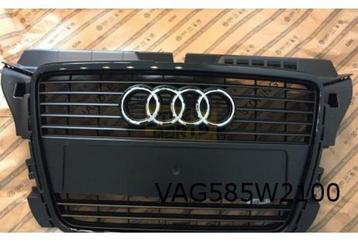 Audi A3 (8/08-8/12) grille (bij matzwarte rand) (VMZ black)  beschikbaar voor biedingen