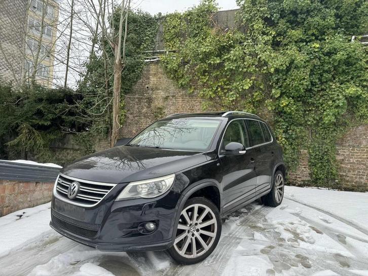 Vw Tiguna 2.0 Tdi R line, Auto's, Volkswagen, Bedrijf, Tiguan, 360° camera, ABS, Achteruitrijcamera, Adaptieve lichten, Adaptive Cruise Control