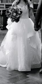 Trouwjurk zo goed als nieuw, Kleding | Dames, Ophalen of Verzenden, Zo goed als nieuw, Wit, Trouwjurk