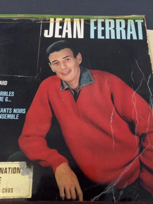 „JEAN FERRAT” vinylplaat van 33 toeren, Cd's en Dvd's, Vinyl | Overige Vinyl, Gebruikt, Ophalen of Verzenden