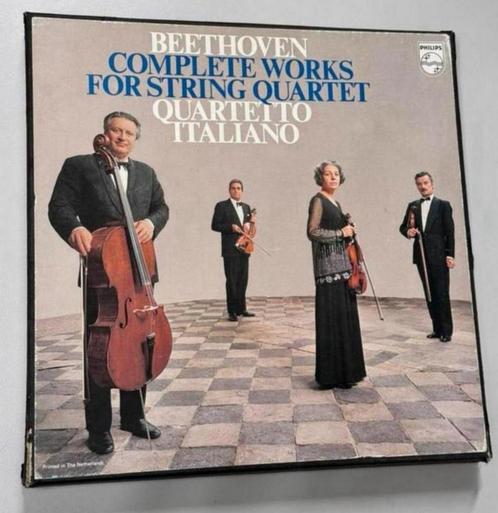 QUARTETTO ITALIANO BEETHOVEN complete string quartets Boxset, Cd's en Dvd's, Vinyl | Klassiek, 12 inch, Ophalen of Verzenden