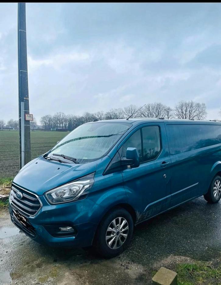 Ford transit custom, Auto's, Bestelwagens en Lichte vracht, Particulier, Achteruitrijcamera, Adaptive Cruise Control, Apple Carplay