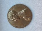 medaille eedaflegging Koning Leopold III 1934 Devreese, Ophalen of Verzenden, Brons
