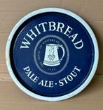 Plateau tôle émaillé WHITBREAD 1950  Bière, Envoi