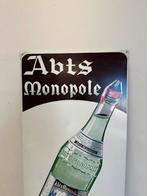 Abts Monopole oud reclamebord 1962, Verzamelen, Merken en Reclamevoorwerpen, Reclamebord, Gebruikt, Ophalen of Verzenden