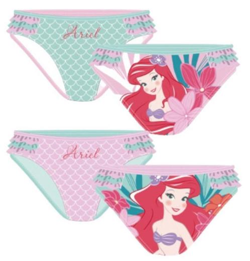 Disney Princess Ariël Bikinibroekje - Maat 92 - 104 - 116, Enfants & Bébés, Maillots de bain pour enfants, Neuf, Bas de bikini