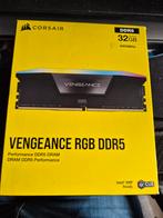 Corsair Vengeance RGB 32G 2x16, Informatique & Logiciels, Enlèvement, DDR5, Desktop