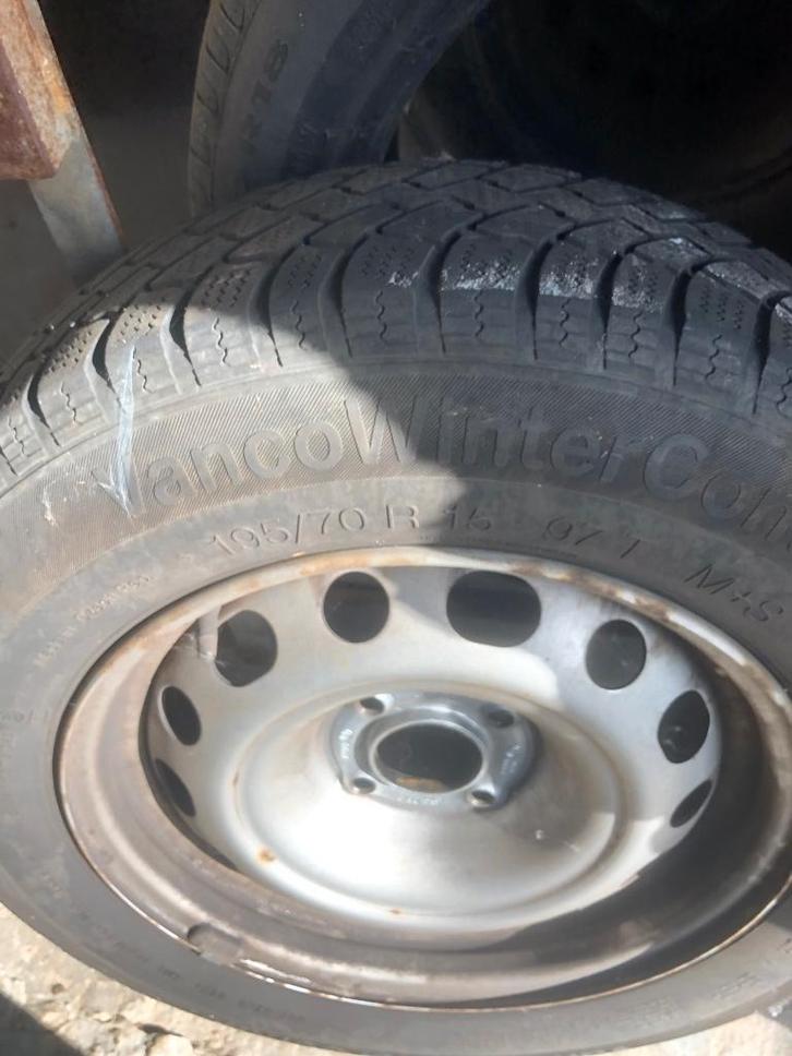 roue completes hiver, Autos : Pièces & Accessoires, Pneus & Jantes, Pneus et Jantes, Pneus hiver, 15 pouces, 195 mm, Autre, Utilisé