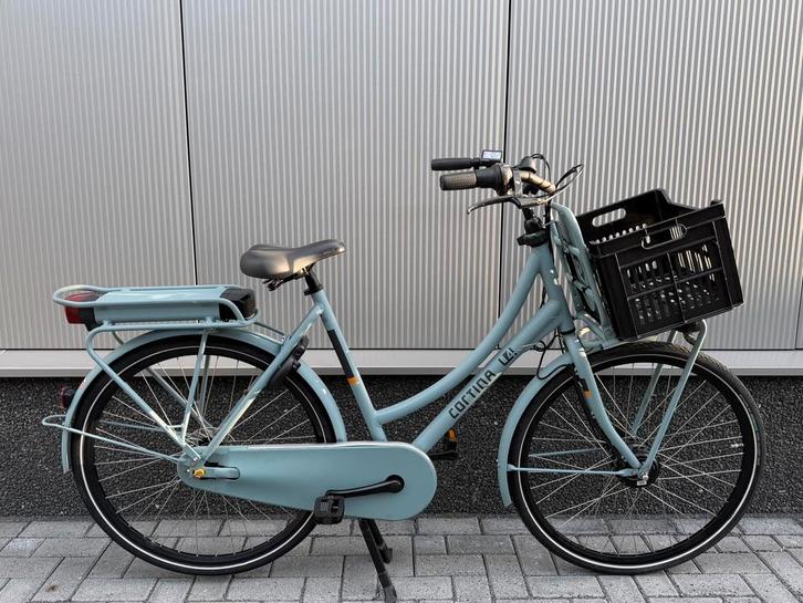 Cortina U4 Transport elektrische fiets 500WH, Fietsen en Brommers, Fietsen | Dames | Damesfietsen, Zo goed als nieuw, Versnellingen