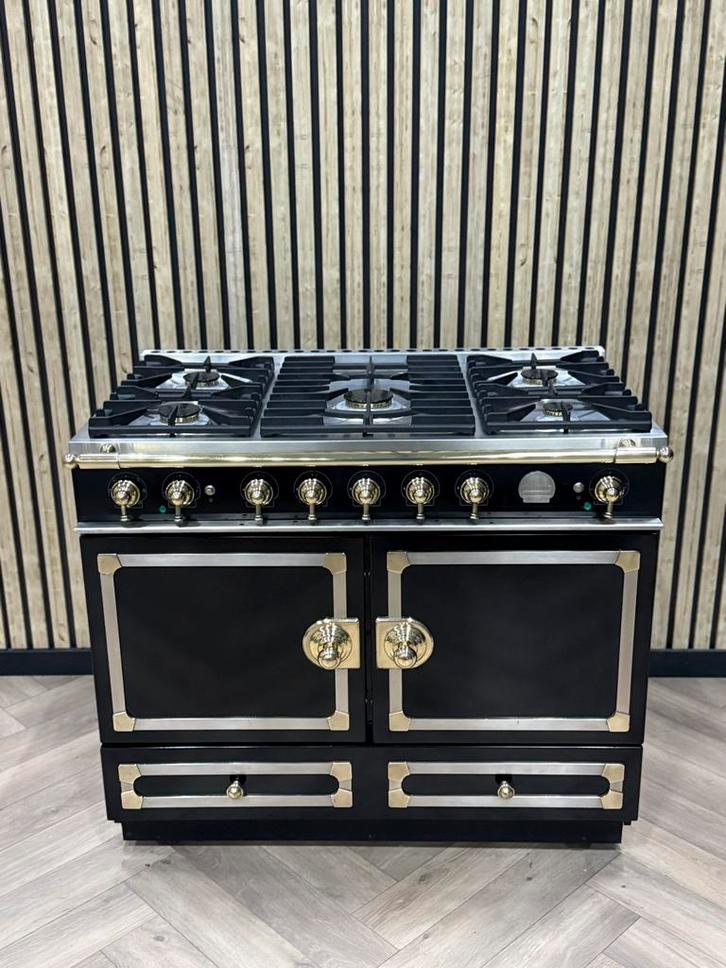 La Cornue Dubbele Oven 110cm Gas + Coup de Feu, Elektronische apparatuur, Fornuizen, Gas, Grill, Ophalen of Verzenden