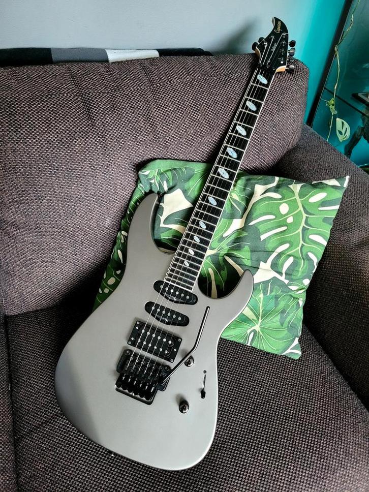 Caparison Dellinger MC Titanium, Musique & Instruments, Instruments à corde | Guitares | Électriques, Comme neuf, Solid body, Autres marques